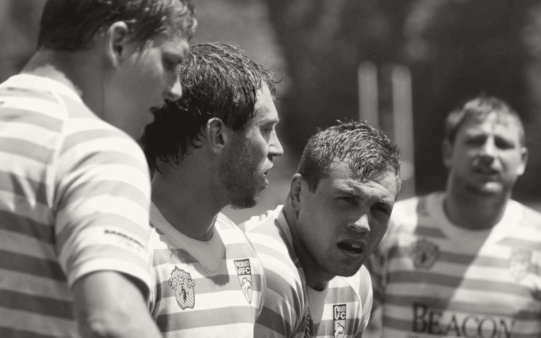 Piet Swanepoel CRFC Playing Grayscale Banner